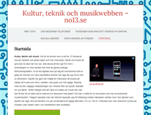 Tablet Screenshot of no13.se